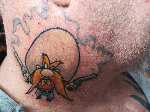 Explore finger print heart tattoo ideas, creative tattoo ideas in Lawrenceville, available at Steele Ink Studios Body Art