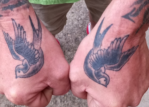 Explore mens shin tattoo ideas, creative tattoo ideas in Meridian, available at SK-Tattoo1