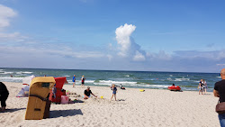 Photo de Dierhagen Strand avec rivage droit, long