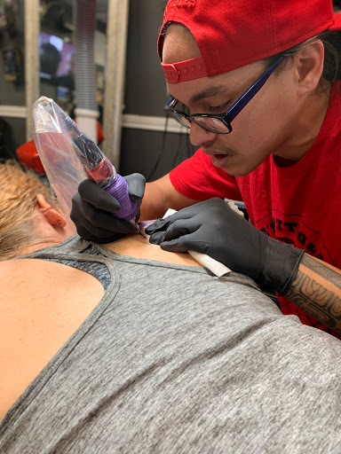 Explore female hip tattoo ideas, creative tattoo ideas in Arlington, available at Urbans Tattoo & Piercing Studio South