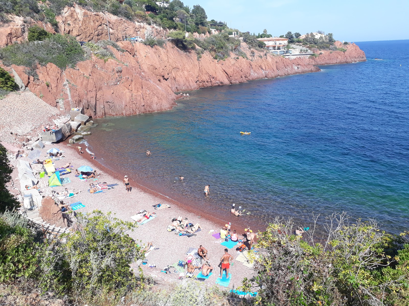 Foto af D'Abel Baliff beach med lille bugt