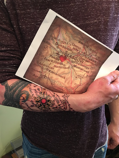 Explore mother earth tattoo ideas, creative tattoo ideas in Spokane, available at Ron LeMay Tattoo