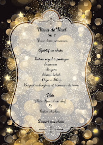 Menu / carte de Restaurant indien le New Goa à Toulouse