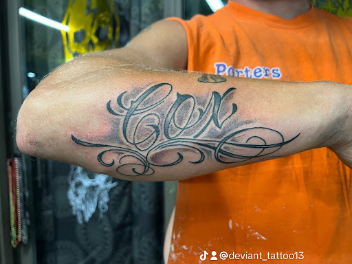 Explore bikini tattoo ideas, creative tattoo ideas in Excelsior Springs, available at Deviant Tattoo Studio
