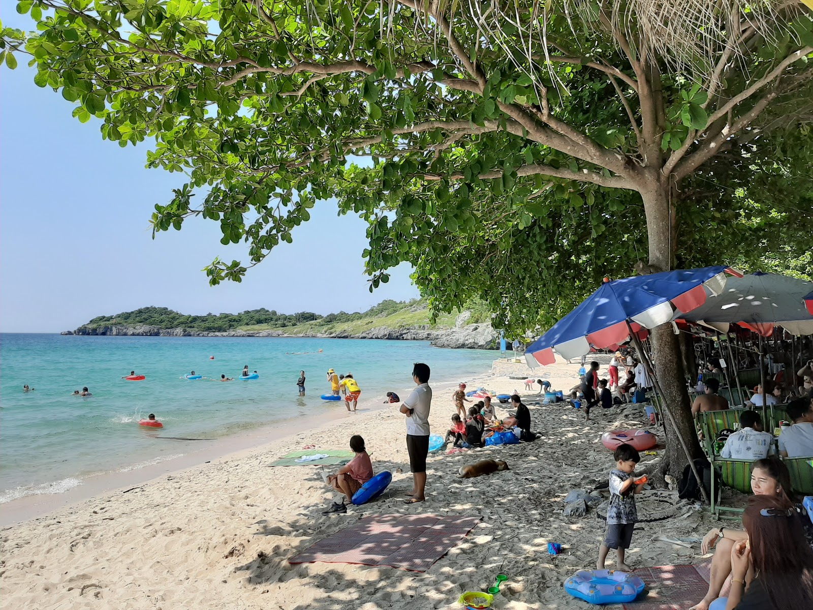 Photo de Tham Phang Beach avec un niveau de propreté de partiellement propre