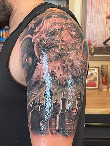 Find aquatic tattoo ideas for your next unique tattoo in Canton at The Inkeepers Tattoo Parlor