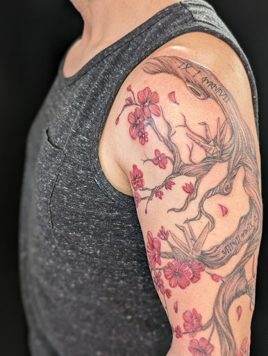 Explore small forearm tattoo ideas, creative tattoo ideas in Goshen, available at Lady Luck Studio