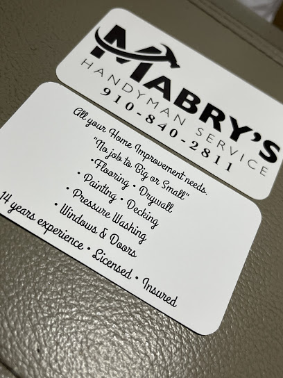 Mabry’s Handyman Service