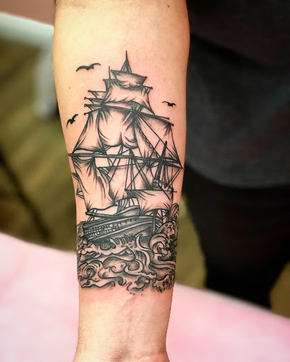 Explore back tattoo ideas for women, creative tattoo ideas in Batavia, available at The Pretty Pin-Up Tattoo Parlor