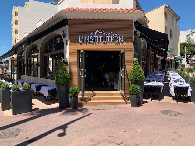 Restaurant L'Institution à Antibes