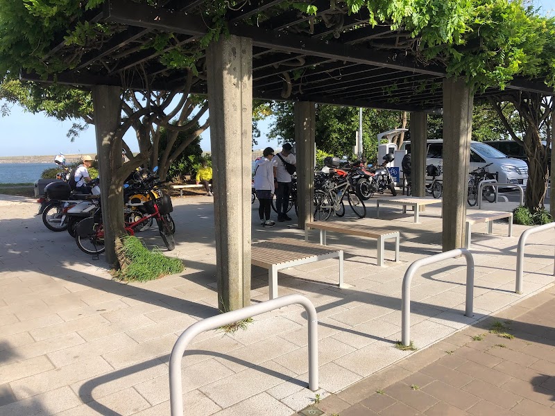 京浜島つばさ公園自転車バイク駐輪場