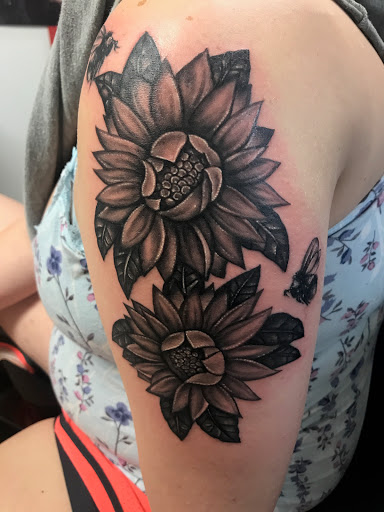 Explore chest ideas tattoos, creative tattoo ideas in Phenix City, available at Skin Traditions Tattoo Studio