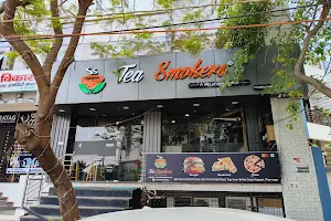 Tea smokers cafe image