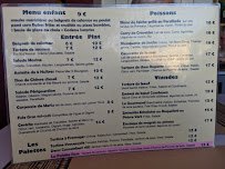 Restaurant Les Sables à Saint-Georges-d'Oléron menu