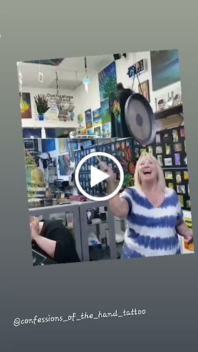 Explore traditional hand tattoo ideas, creative tattoo ideas in Saint Cloud, available at Confessions of the Hand Tattoo and Fine Art Gallery