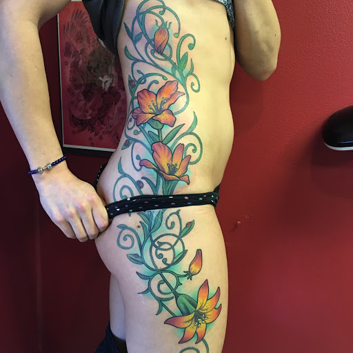 Explore hunting fishing tattoo ideas, creative tattoo ideas in Albany, available at Make Your Mark Tattoo