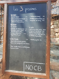 Restaurant Les 3 Piscines à Porto-Vecchio (la carte)