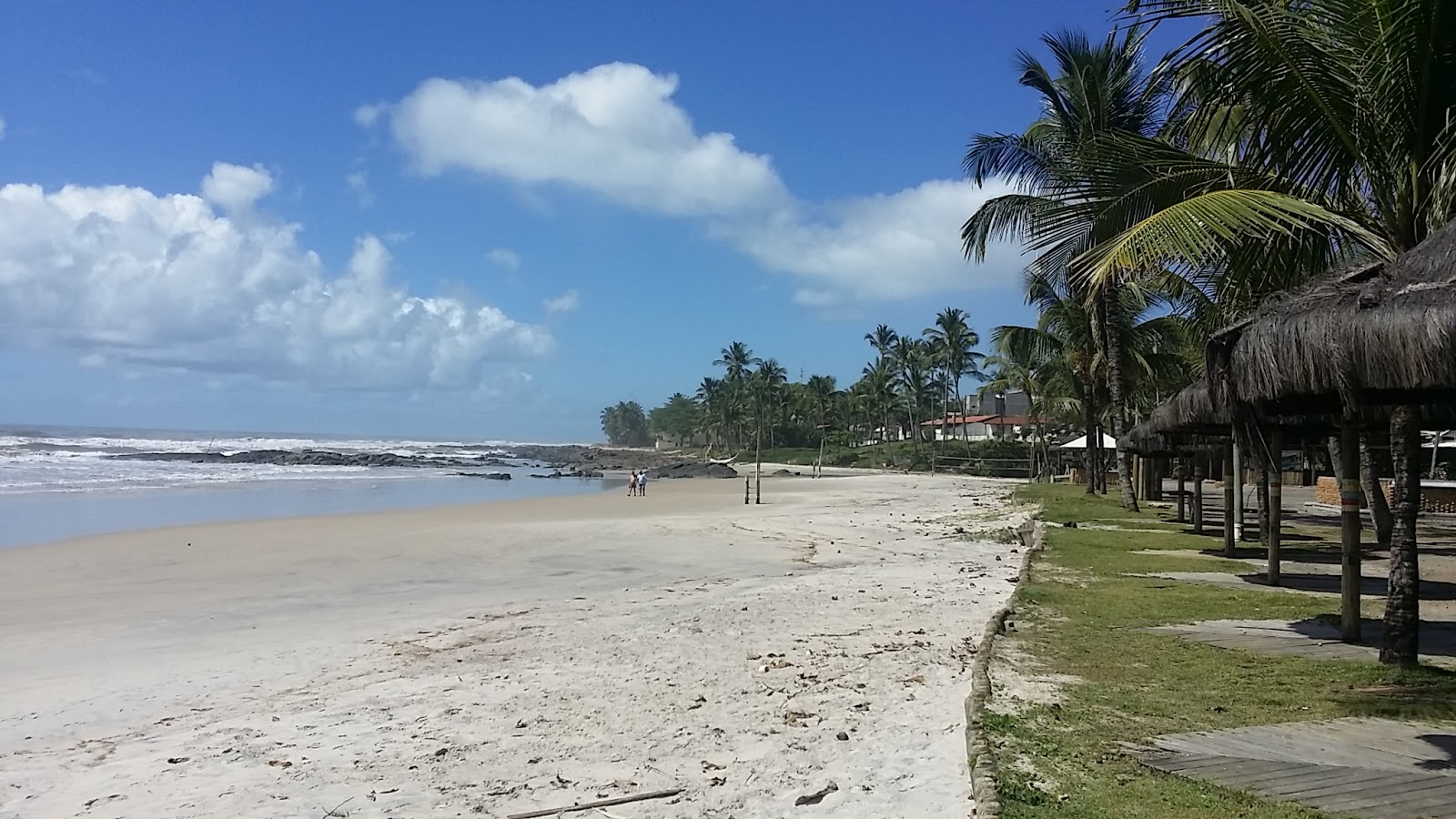 Foto van Praia Batuba en de nederzetting