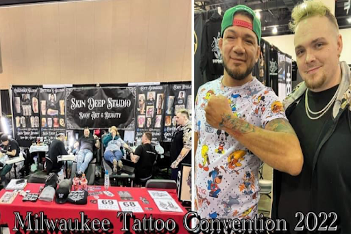 Explore medusa tattoo ideas thigh, creative tattoo ideas in Roscoe, available at Skin Deep Studio Body Art & Beauty