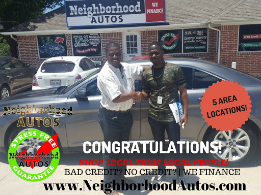 Used Car Dealer «Neighborhood Autos», reviews and photos, 537 TX-121 BUS, Lewisville, TX 75057, USA
