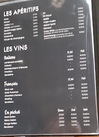 Carte du Restaurant Le Frangin à Strasbourg