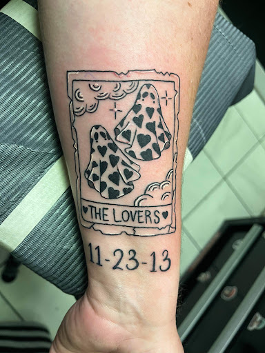 Explore fishing hook tattoo ideas, creative tattoo ideas in Slidell, available at 504 Ink Tattoos