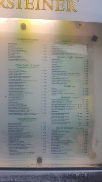 Restaurant I Caraibi à Comacchio (la carte)