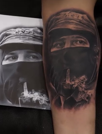 Explore finger print heart tattoo ideas, creative tattoo ideas in Hesperia, available at Inceptive Art Studio