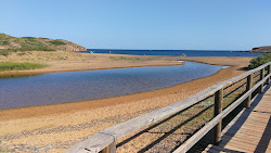 Photo de Platja de Binimel.la zone sauvage