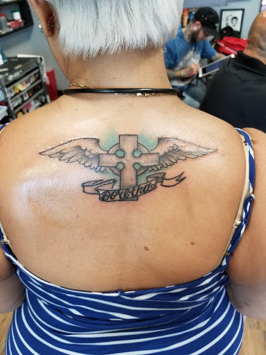 Explore butterfly tattoo ideas on arm, creative tattoo ideas in Middletown, available at No Mans Land Tattoo Parlor