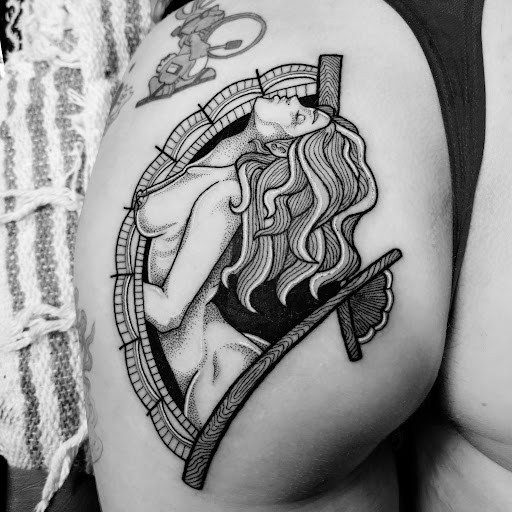 Explore men tattoo ideas leg, creative tattoo ideas in Patchogue, available at East End Tattoo of Patchogue