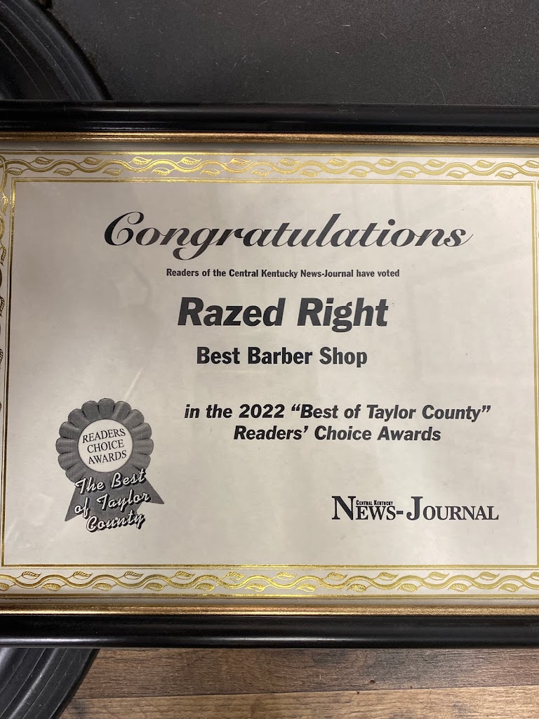 Razed right Barbershop 42718