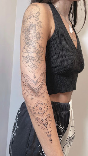 Explore eeyore tattoo ideas, creative tattoo ideas in Tampa, available at Emphasis Tattoo