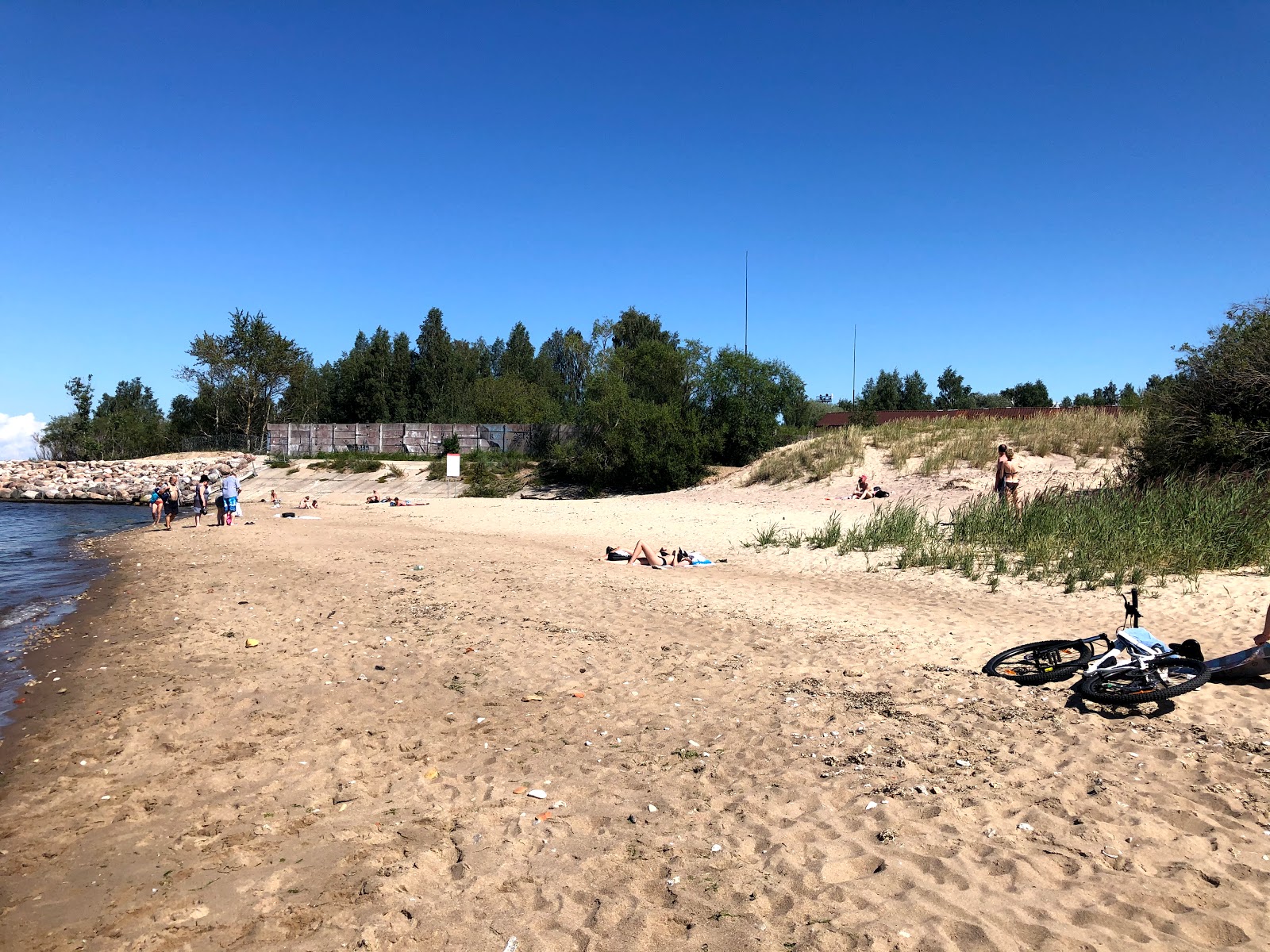 Foto von Daugavgrivas pludmale - guter haustierfreundlicher Ort für den Urlaub