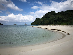 Long Island Beach'in fotoğrafı düz bir kıyı şeridi ile birlikte