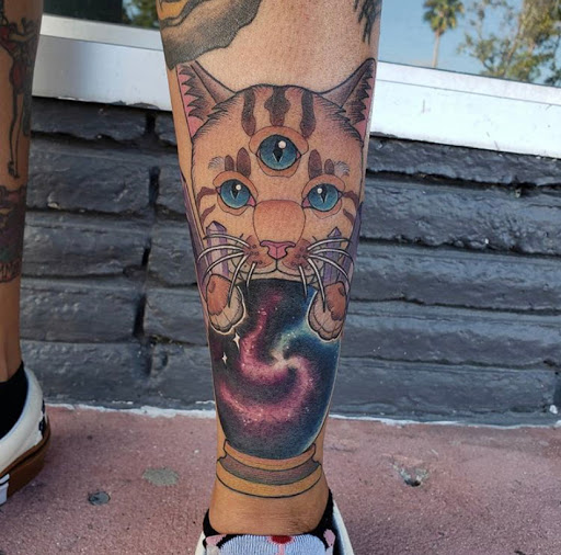 Explore portrait tattoos ideas, creative tattoo ideas in Hollywood, available at Sacred Eye Tattoos