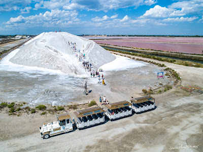 Cie Salins du Midi et Salines de l'Est à Aigues-Mortes