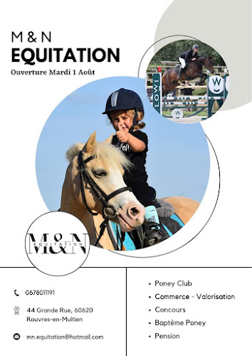 M&N Equitation; Centre Equestre à Rouvres-en-Multien