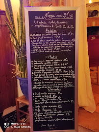 Menu / carte de Le Moulin d'Edmond à Gratens