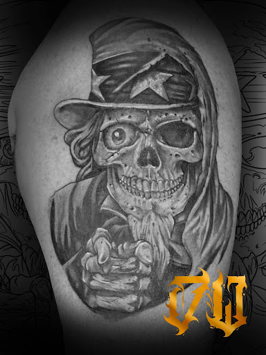 Explore tattoo ideas black and white, creative tattoo ideas in North Fort Myers, available at Loyal 2 The Coil Tattoos & Body Piercings