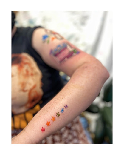 Explore mountaineering tattoo ideas, creative tattoo ideas in Moline, available at ARTIST AIMEE TATTOOS - AF Tattoo Studio