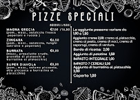 Menu / carte de Condimento e sentimento pizzeria à Taranto