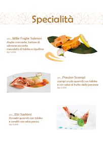 MIZUKI sushi fusion à Mirano menu