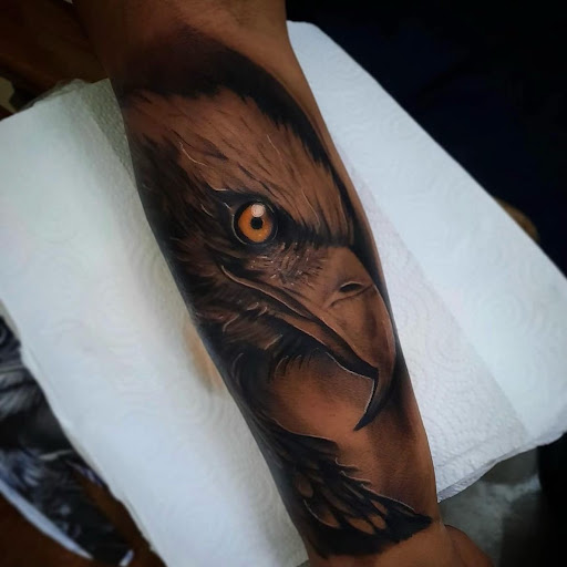 Explore dirty hands clean money tattoo ideas, creative tattoo ideas in Puyallup, available at Get Right Studios