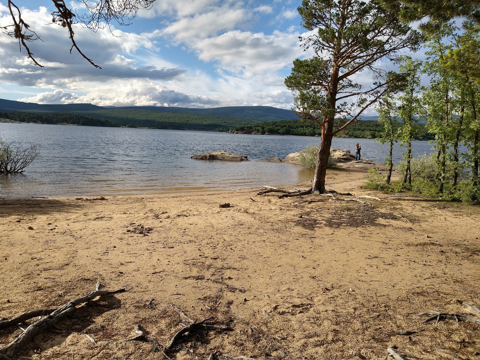 Foto von Playa Pita mit beiger sand Oberfläche