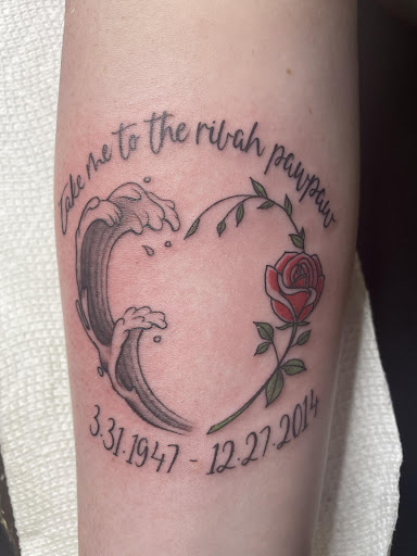 Explore video game tattoo ideas, creative tattoo ideas in Roanoke, available at Mischief Ink Tattoo