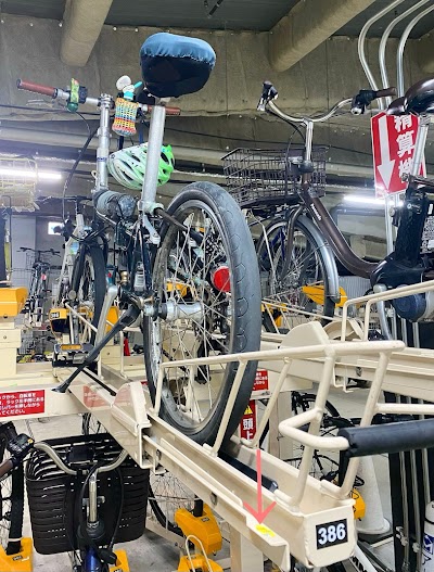 京都ヨドバシ 自転車駐輪場