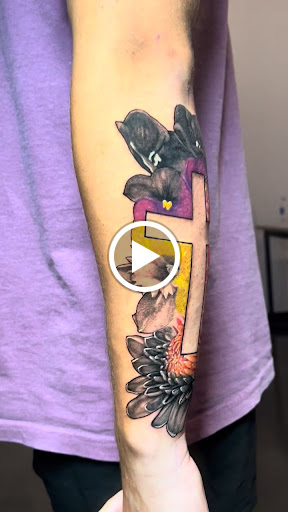 Explore women's forearm tattoos ideas, creative tattoo ideas in Montgomery, available at Flying Eye Tattoo Studio