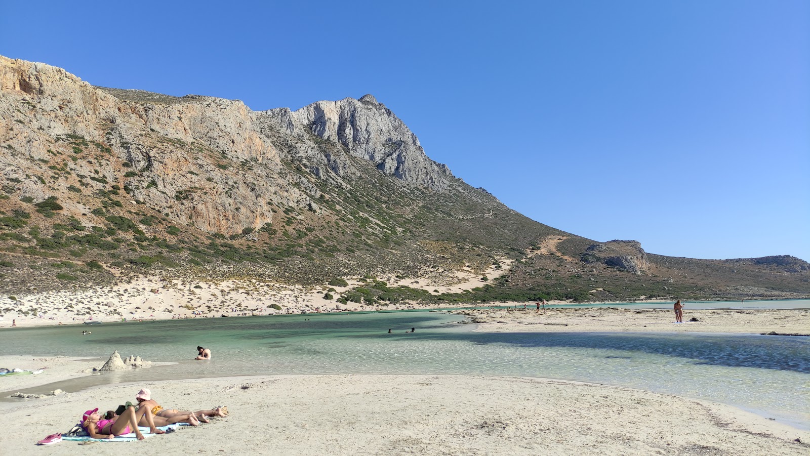 Fotografija Balos Plaža nahaja se v naravnem okolju