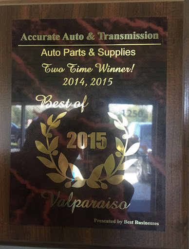 Transmission Shop «Accurate Auto & Transmission Center», reviews and photos, 1250 Horse Prairie Ave, Valparaiso, IN 46385, USA